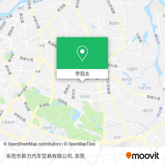 东莞市新力汽车贸易有限公司地图