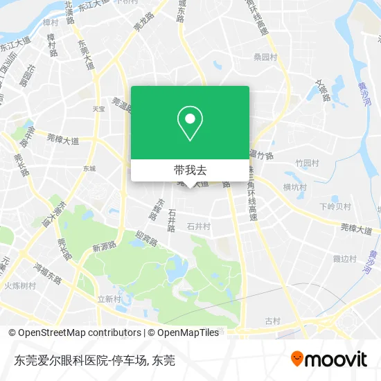 东莞爱尔眼科医院-停车场地图