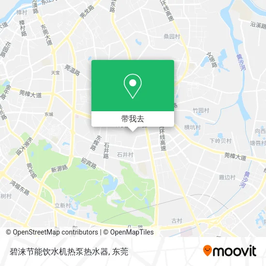 碧涞节能饮水机热泵热水器地图