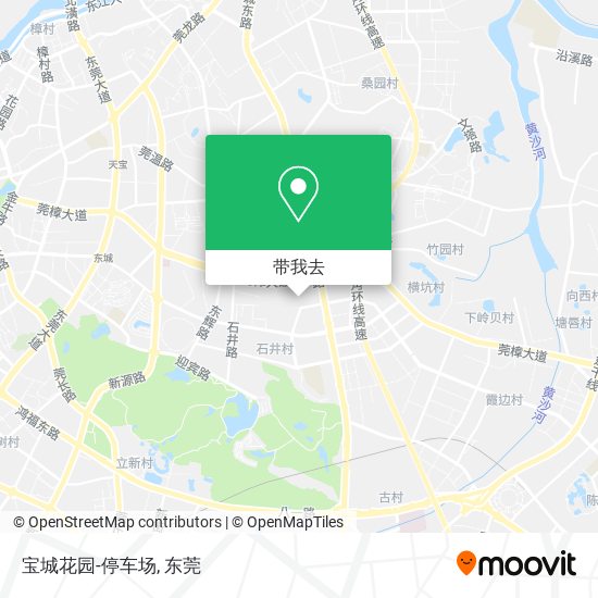 宝城花园-停车场地图