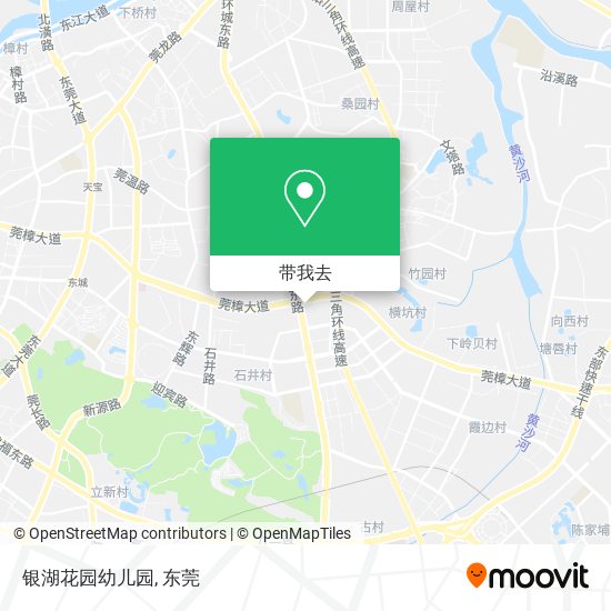 银湖花园幼儿园地图
