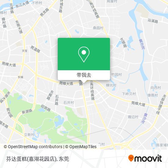 芬达蛋糕(嘉湖花园店)地图