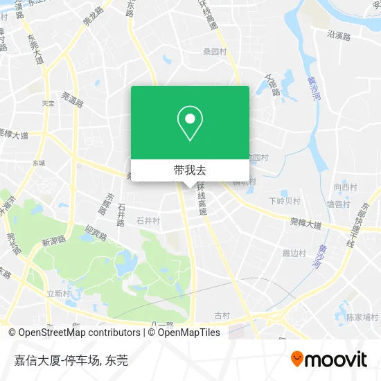 嘉信大厦-停车场地图