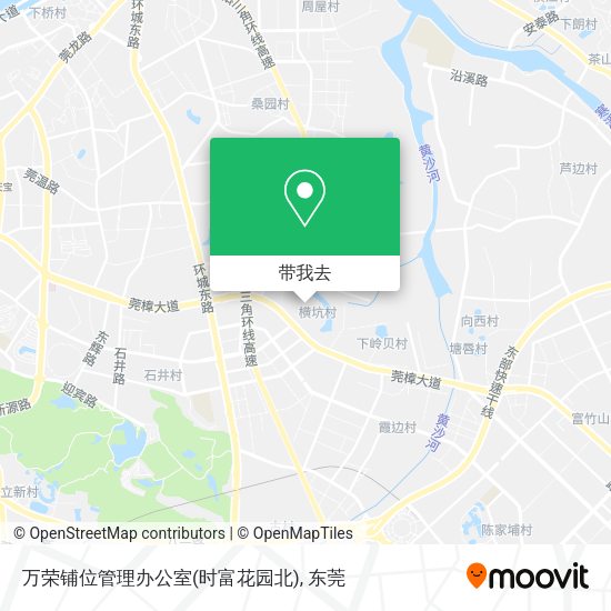 万荣铺位管理办公室(时富花园北)地图
