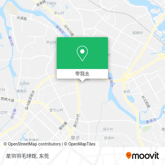 星羽羽毛球馆地图