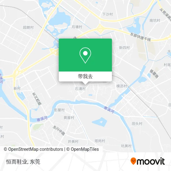 恒而鞋业地图