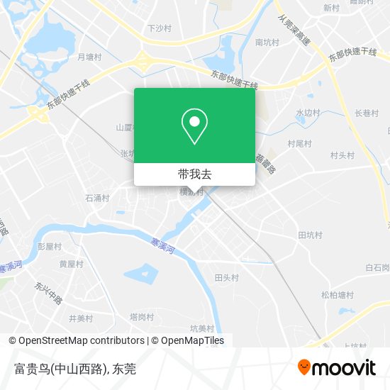 富贵鸟(中山西路)地图