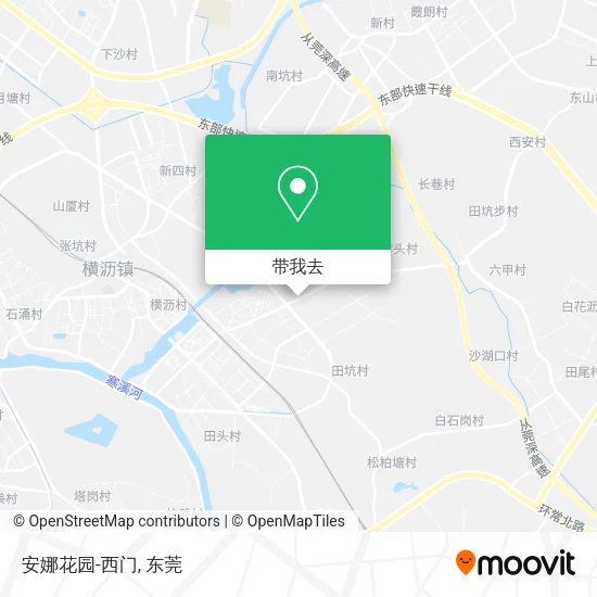 安娜花园-西门地图