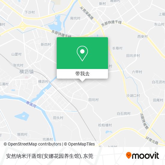 安然纳米汗蒸馆(安娜花园养生馆)地图