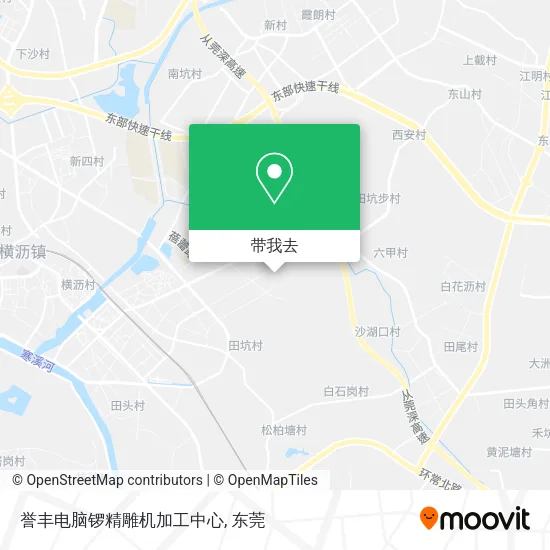 誉丰电脑锣精雕机加工中心地图