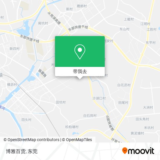 博雅百货地图