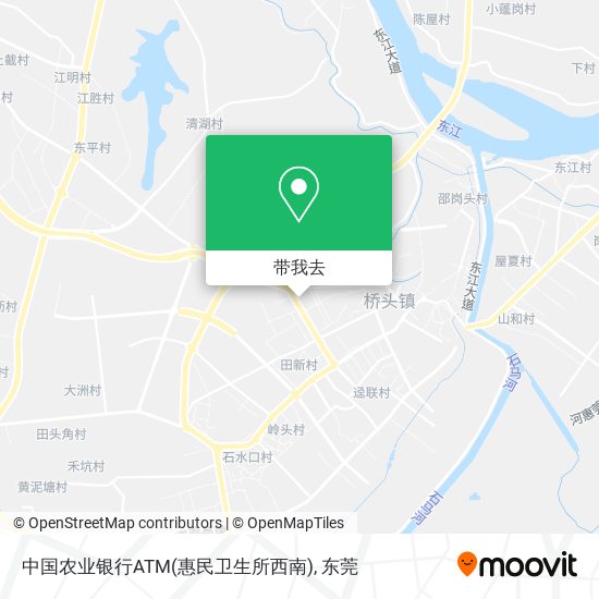 中国农业银行ATM(惠民卫生所西南)地图