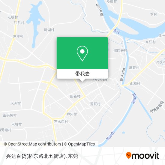 兴达百货(桥东路北五街店)地图