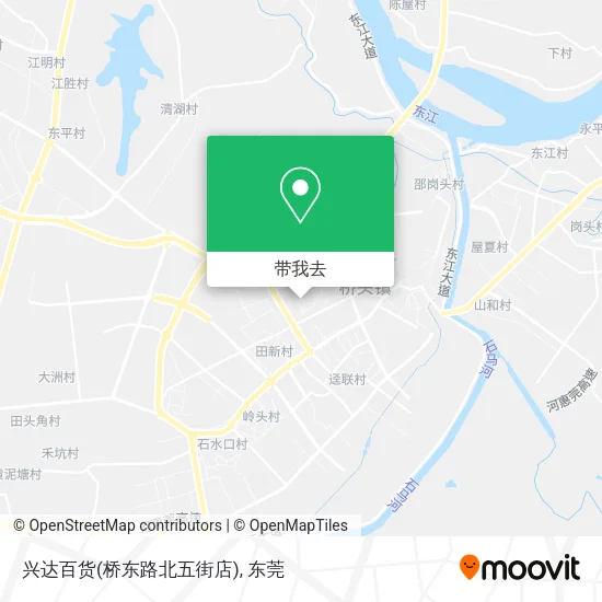 兴达百货(桥东路北五街店)地图