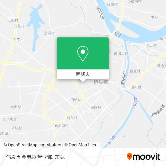 伟发五金电器营业部地图