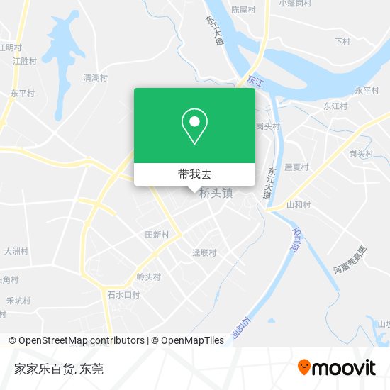 家家乐百货地图
