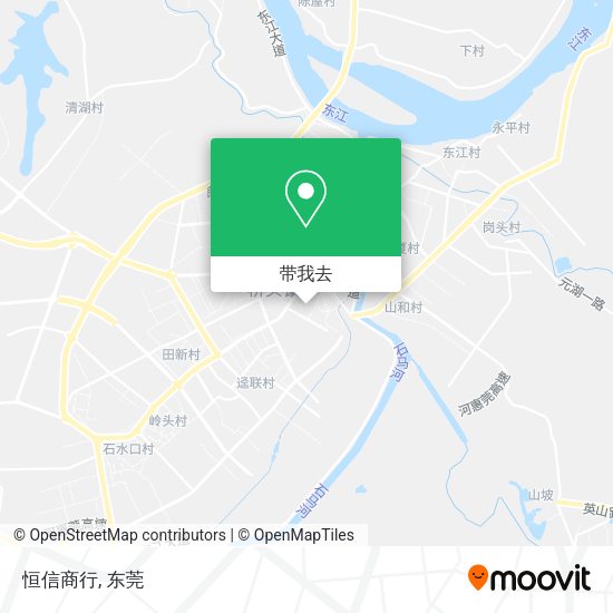 恒信商行地图