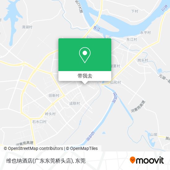 维也纳酒店(广东东莞桥头店)地图