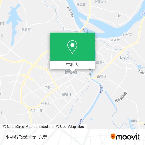 少林行飞武术馆地图