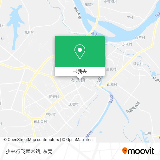 少林行飞武术馆地图