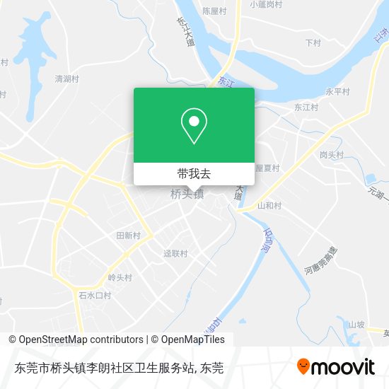 东莞市桥头镇李朗社区卫生服务站地图