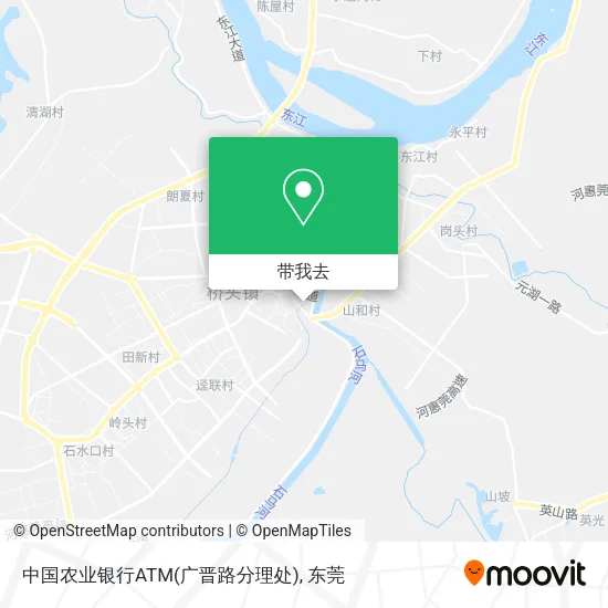 中国农业银行ATM(广晋路分理处)地图