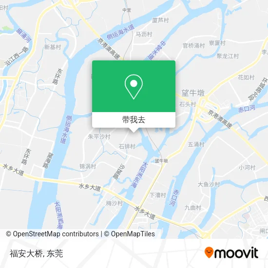 福安大桥地图