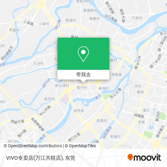 VIVO专卖店(万江共联店)地图