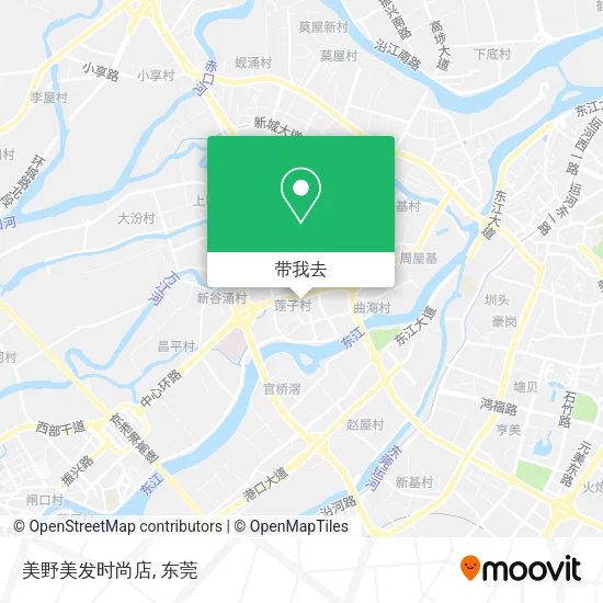 美野美发时尚店地图