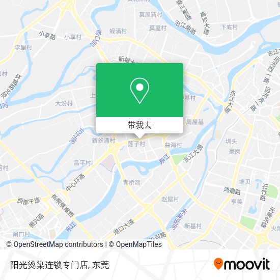 阳光烫染连锁专门店地图