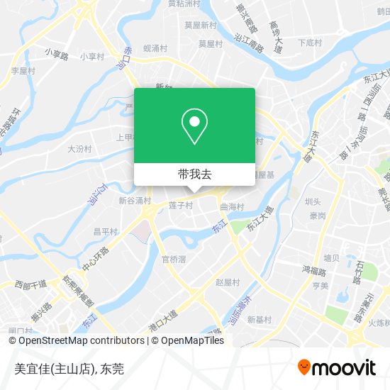 美宜佳(主山店)地图