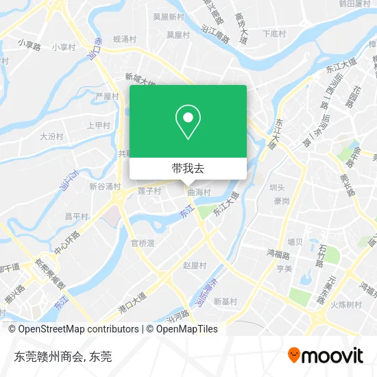 东莞赣州商会地图