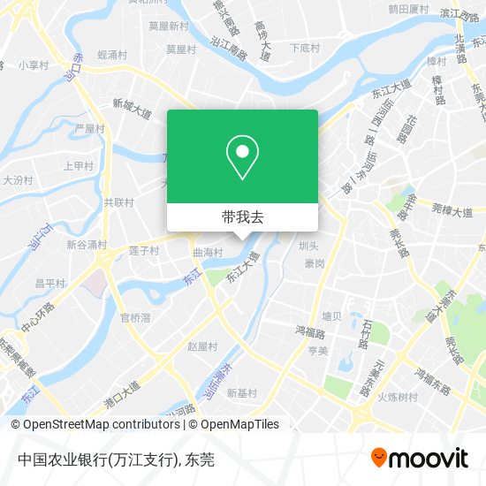 中国农业银行(万江支行)地图
