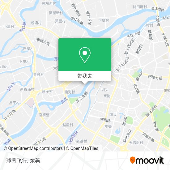 球幕飞行地图
