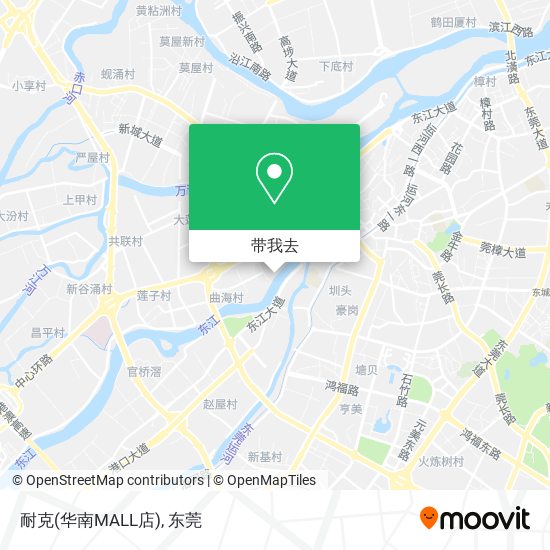 耐克(华南MALL店)地图