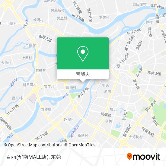 百丽(华南MALL店)地图