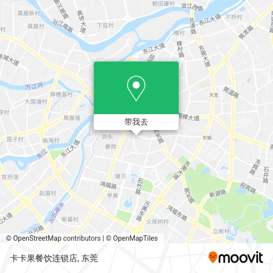 卡卡果餐饮连锁店地图