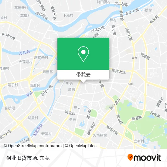 创业旧货市场地图