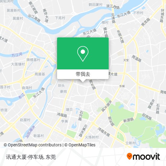 讯通大厦-停车场地图