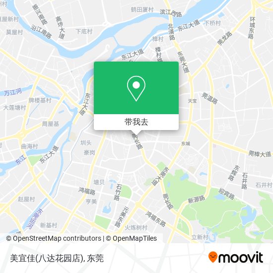 美宜佳(八达花园店)地图