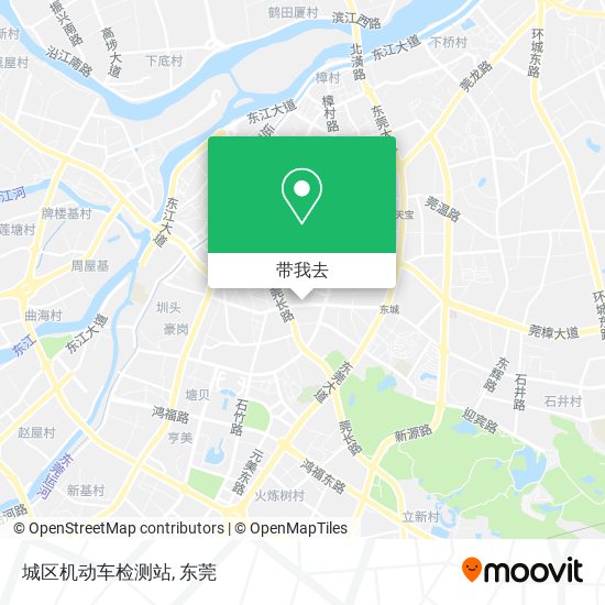 城区机动车检测站地图