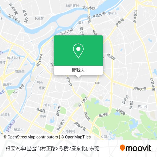 得宝汽车电池部(村正路3号楼2座东北)地图