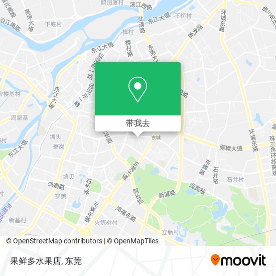 果鲜多水果店地图