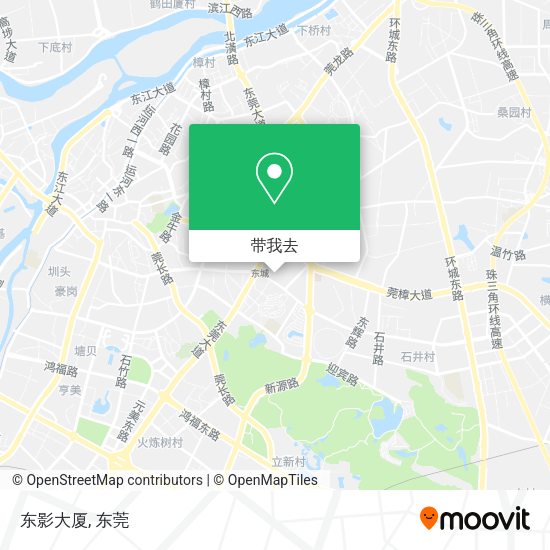 东影大厦地图