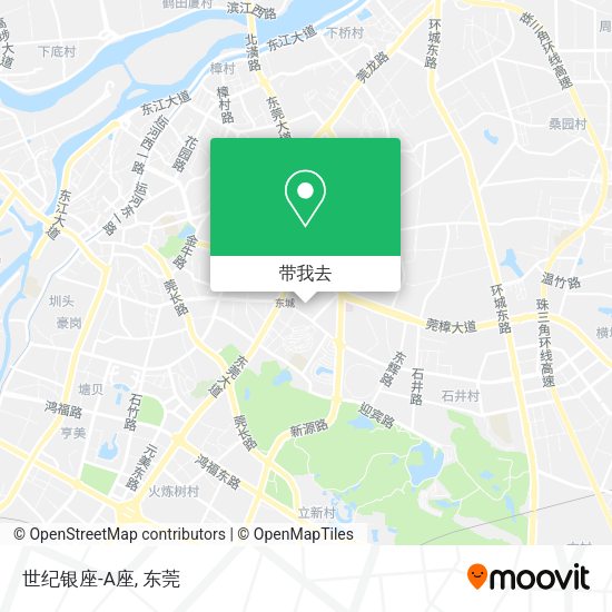 世纪银座-A座地图
