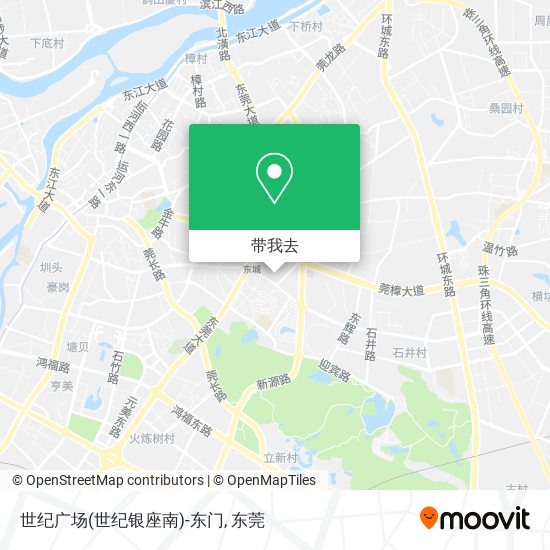 世纪广场(世纪银座南)-东门地图