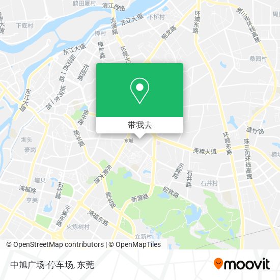 中旭广场-停车场地图