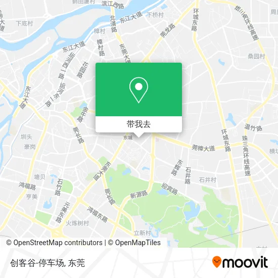 创客谷-停车场地图
