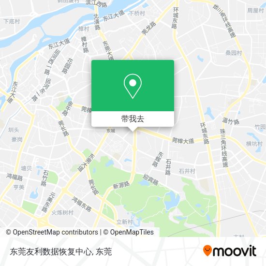 东莞友利数据恢复中心地图