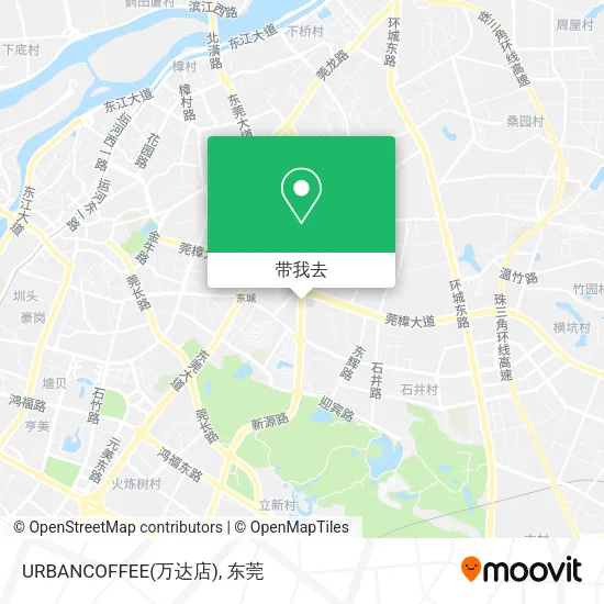 URBANCOFFEE(万达店)地图